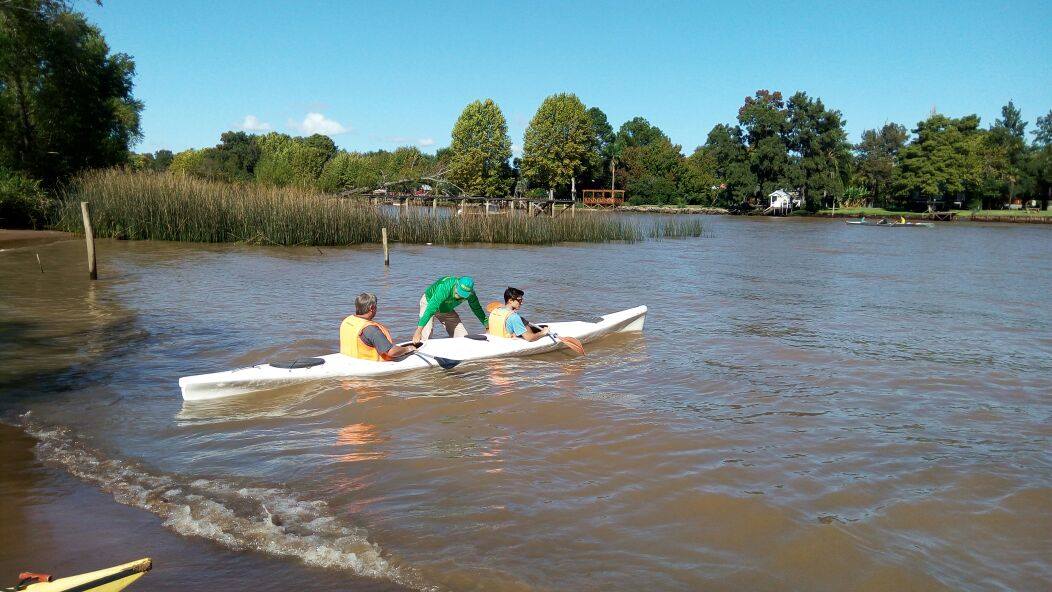 Kayak en el Delta