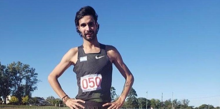 Fede Bruno logra el nuevo récord argentino en 1500 metros