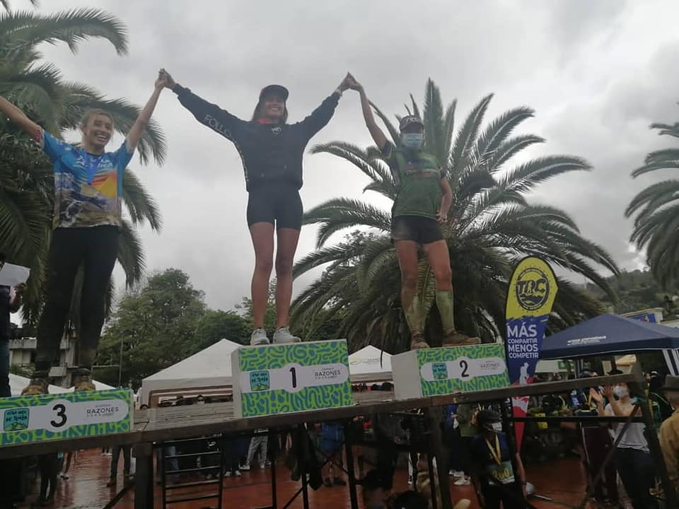 Cata Beltrán y Oscar Moreno triunfan en los 42k de Ultra Valle de Tenza