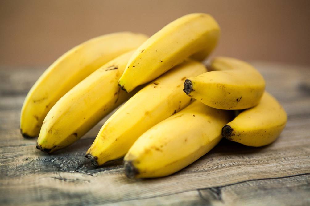 La banana o el plátano, ideal para los corredores