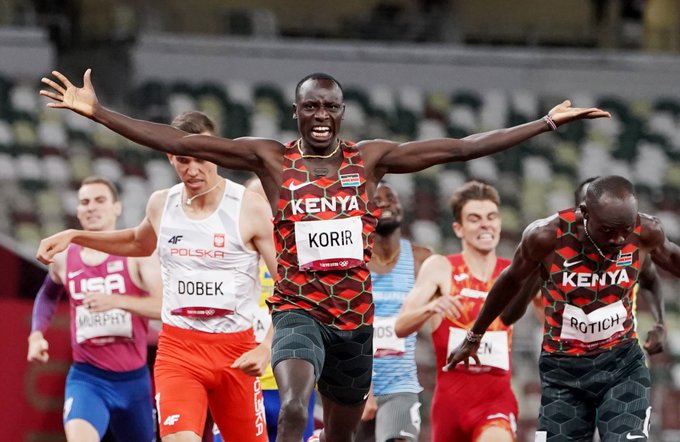 Los keniatas Korir y Rotich se quedan con los 800 metros