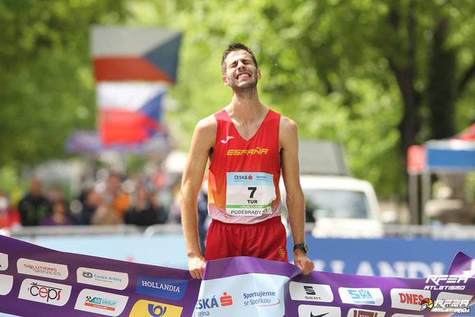Marcha 50k: Al español Tur se le escapa la medalla a 100 metros de la llegada