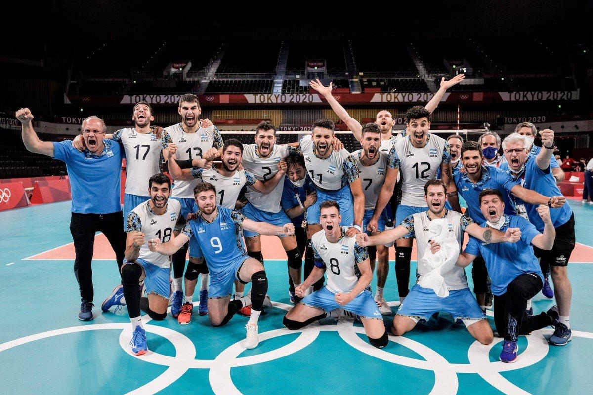 Vóley: Argentina venció a Brasil y ganó la medalla de bronce