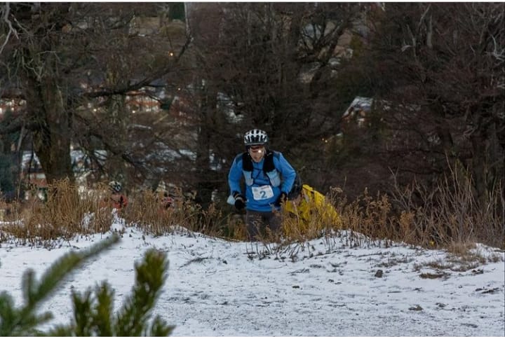 Marco Vidoz y Ruth Oñate ganaron Snow Run