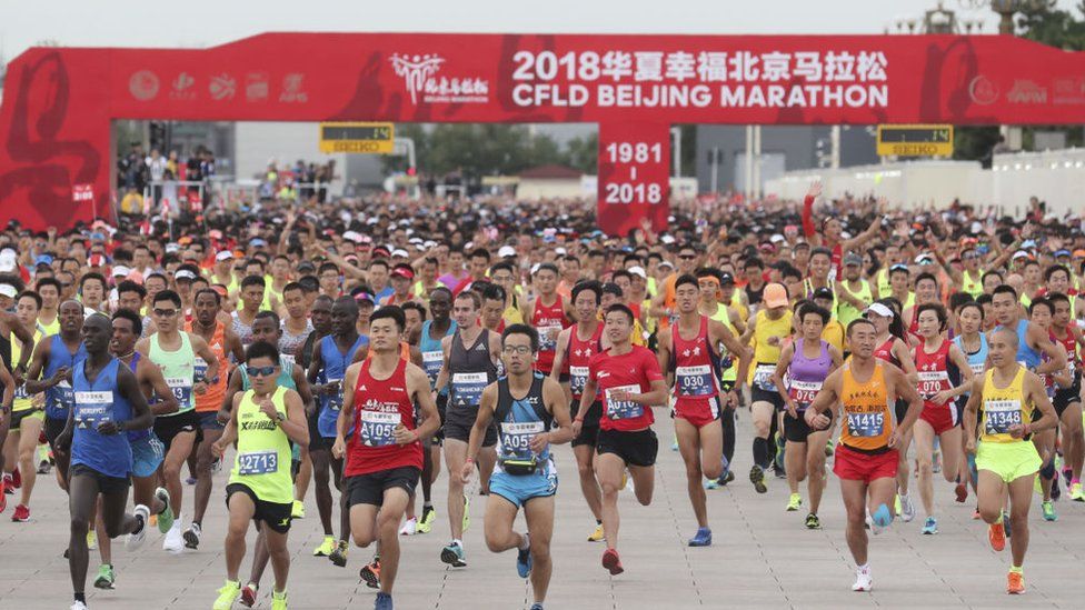 China suspende el Maratón de Beijing, que se iba a correr el domingo