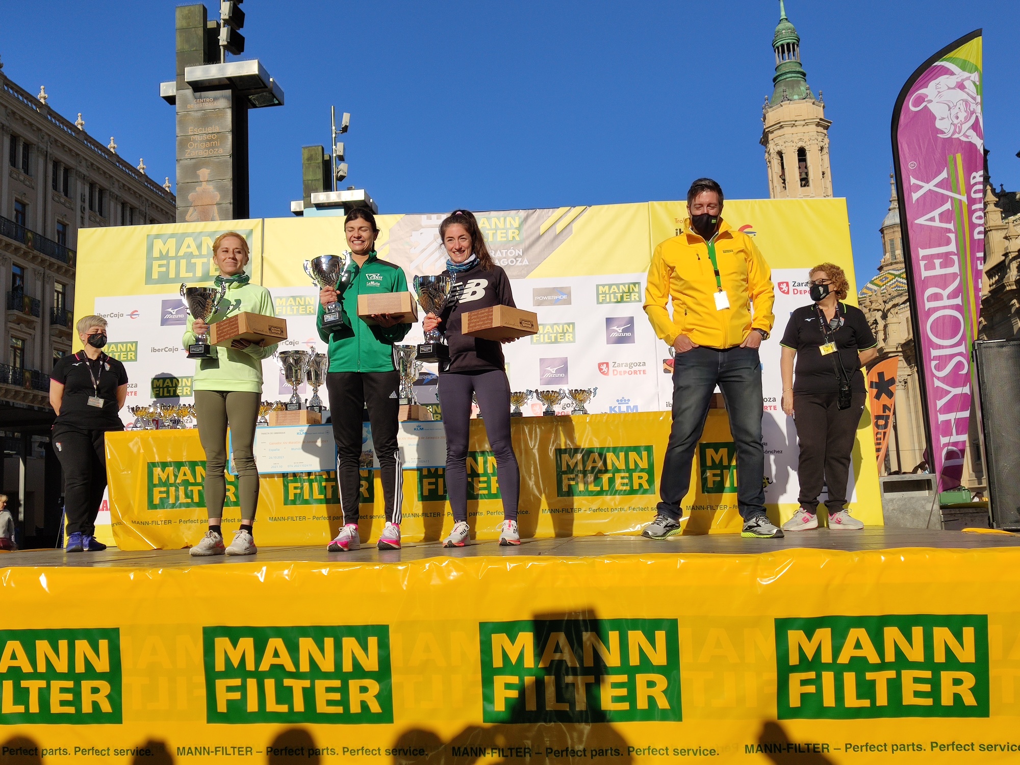 Flor Milanesi lleva la bandera argentina a lo más alto de los 10k del Maratón de Zaragoza