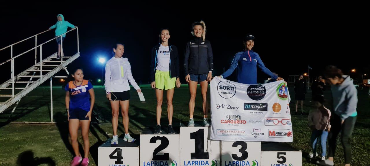 Luján Urrutia ganó los 10k nocturnos de Laprida