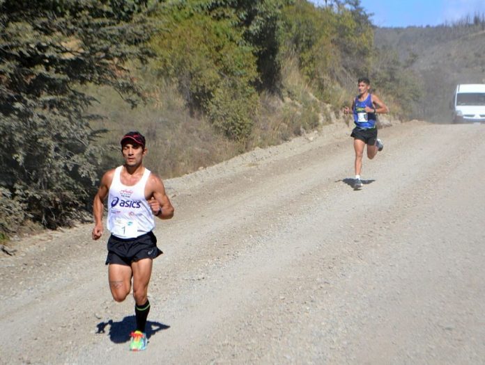 Joaquín Arbe y Karina Neipán ganaron en Media Maratón al Lago
