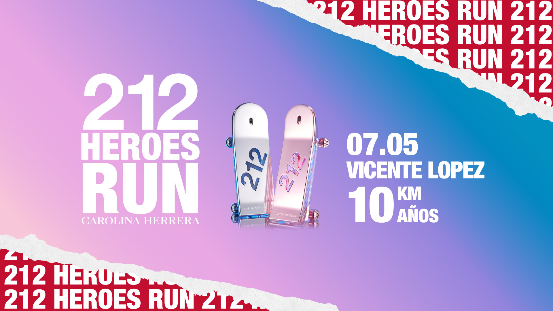 212 Héroes Run: Se viene la carrera de Carolina Herrera - Más Deporte Web