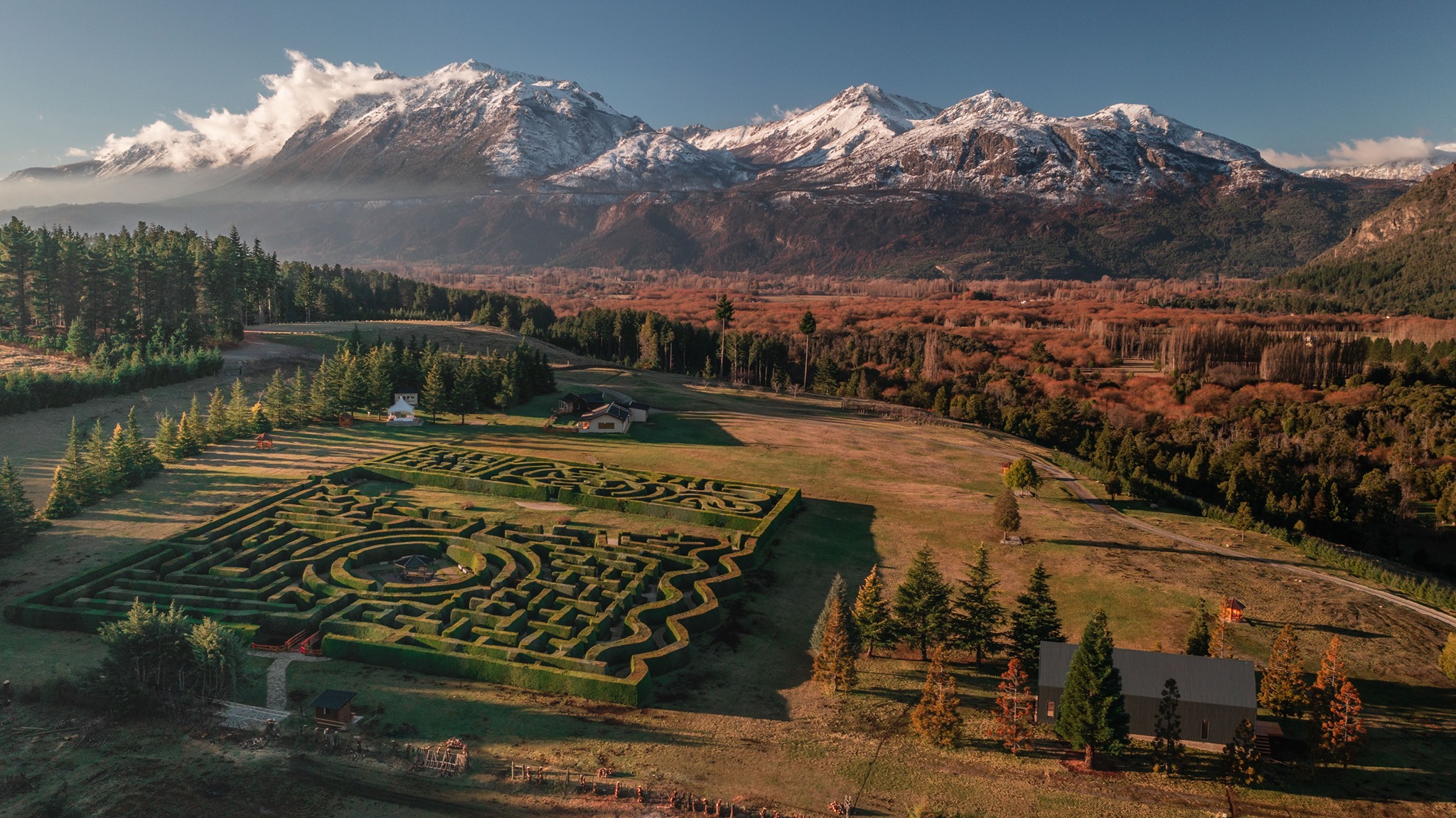 El laberinto más grande de Sudamérica está en la Patagonia