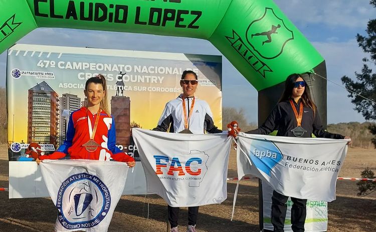 Burgos y Godoy, campeones argentinos de Cross Country