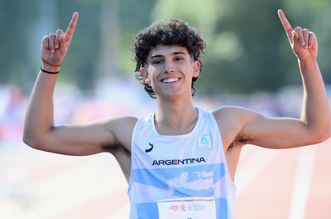 Tomás Mondino pasó a las semis en 100 mts con récord