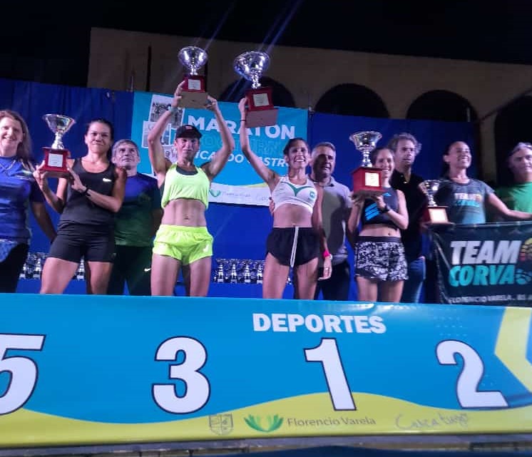Leticia Rodríguez ganó la carrera nocturna de Florencio Varela