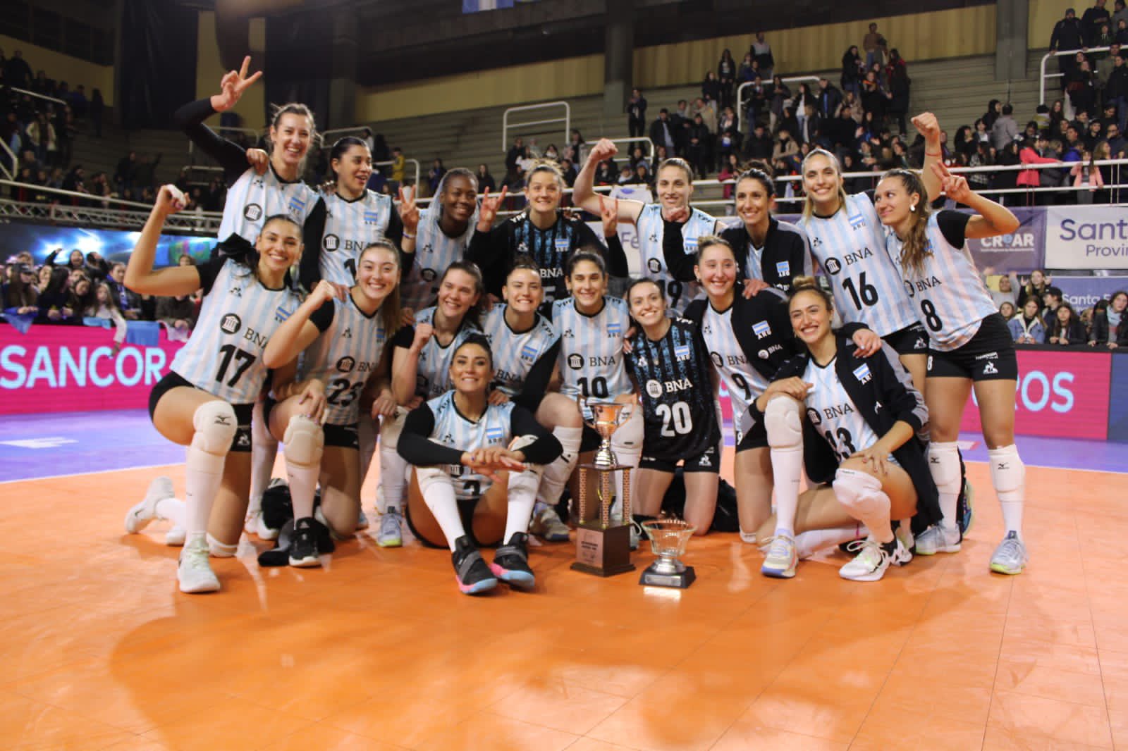 Vóley Femenino: Argentina venció a Cuba