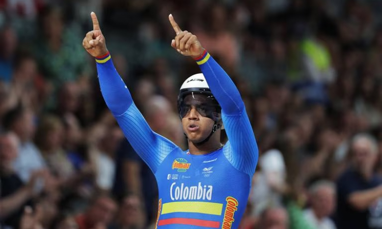 Ciclismo: Quintero gana la medalla de oro en Keirin