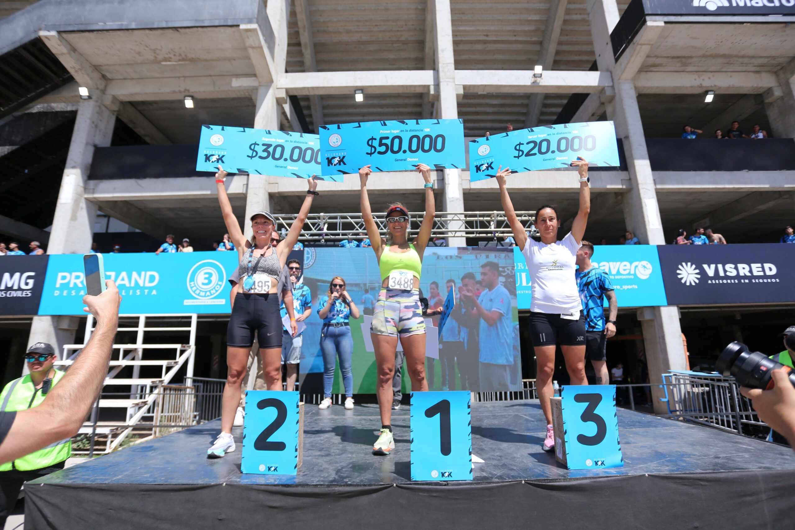 10k Belgrano: Marchisio y Juárez dominaron entre las damas