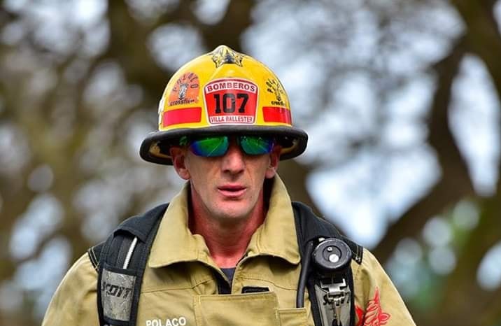 El bombero runner de Buenos Aires