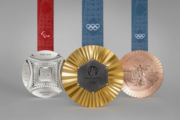 París 2024: Presentaron las medallas
