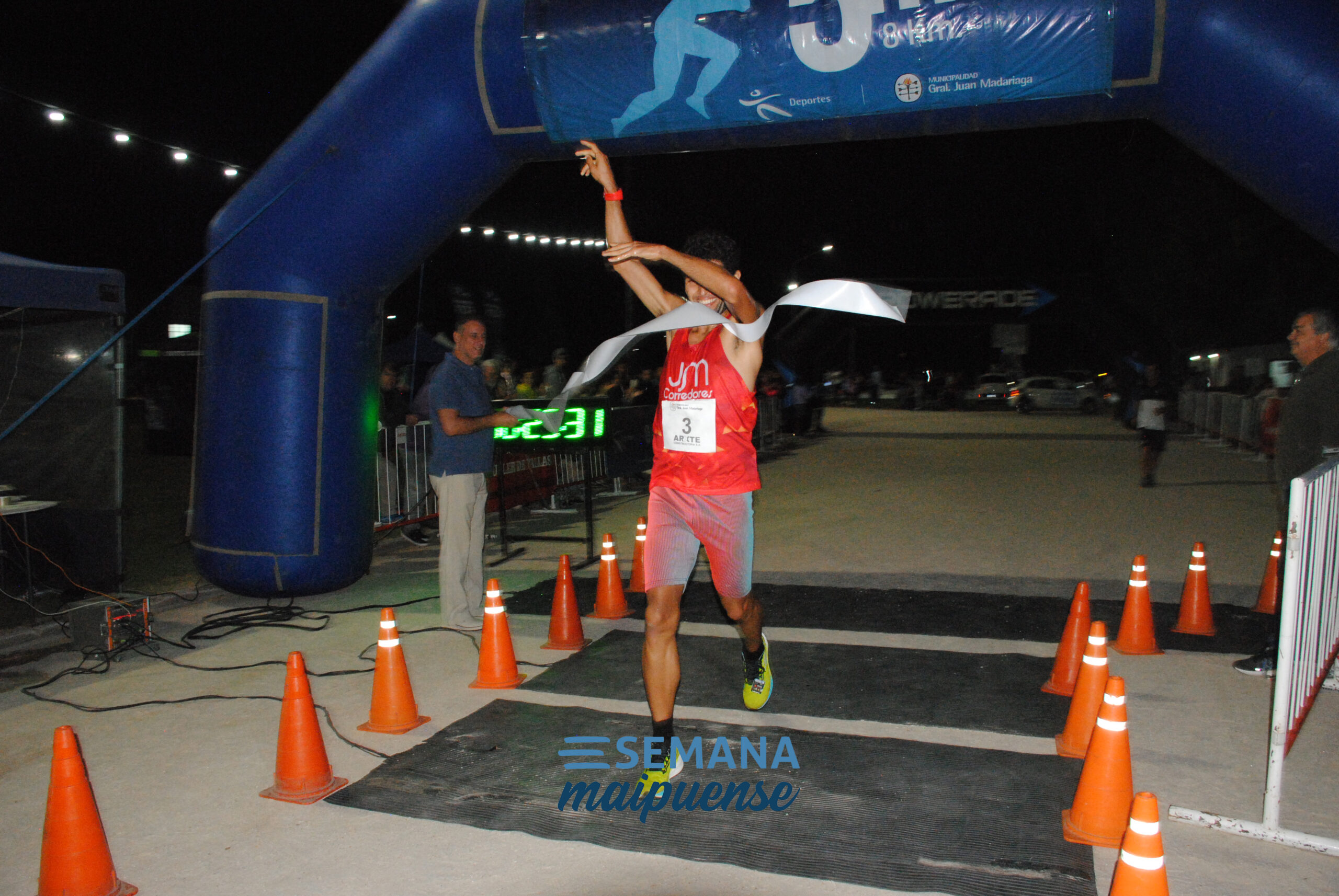 5 Millas Nocturnas de Madariaga: Victoria de Pérez Lazarte y Vicintín