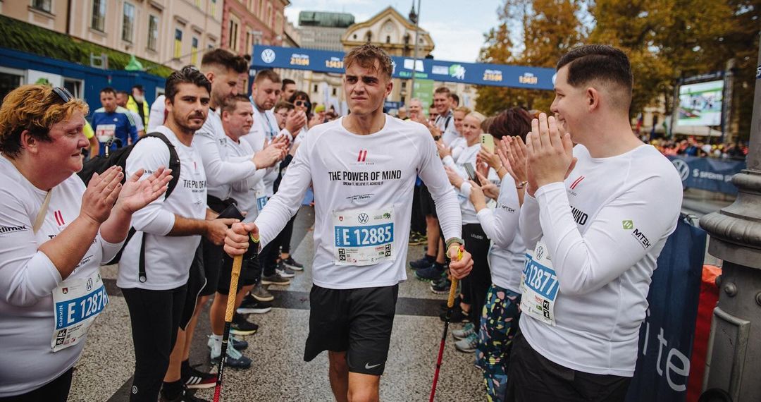 Tim Marovt, de quedar parapléjico a correr 10k