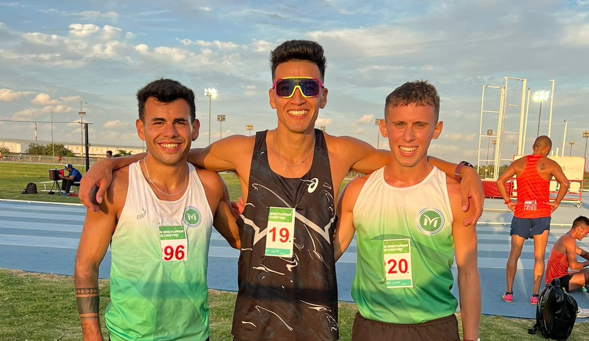 Fabián Manrique ganó el 3000m de la FAM