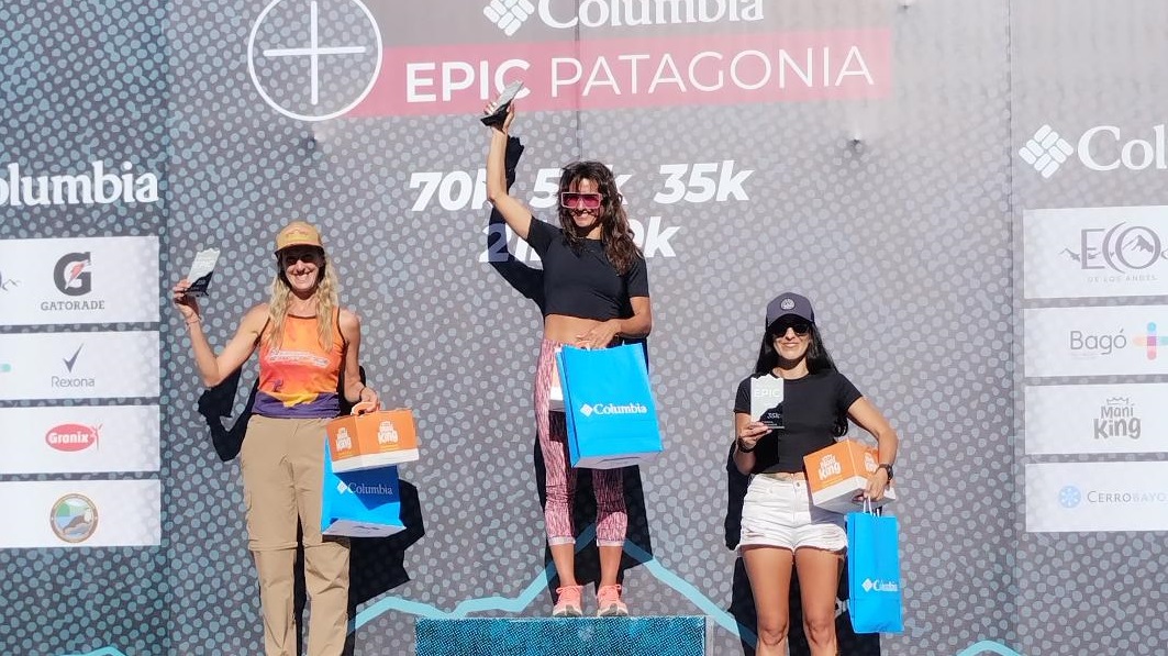 Epic Patagonia: Duré, López y Fer Martínez brillan en los 35k