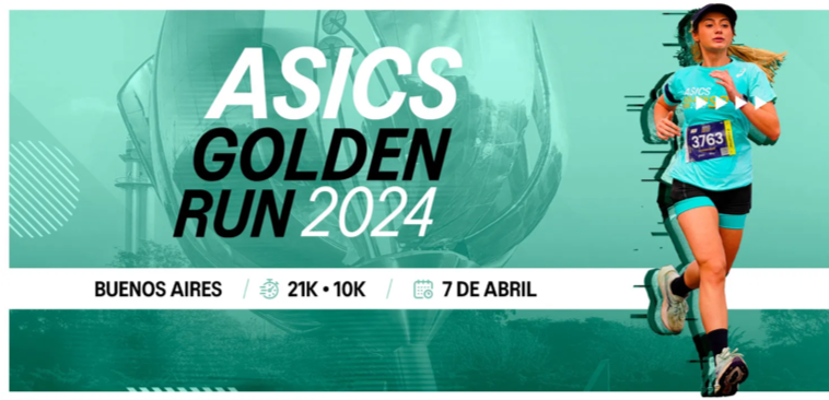 Asics Golden Run 2024: Cuenta regresiva