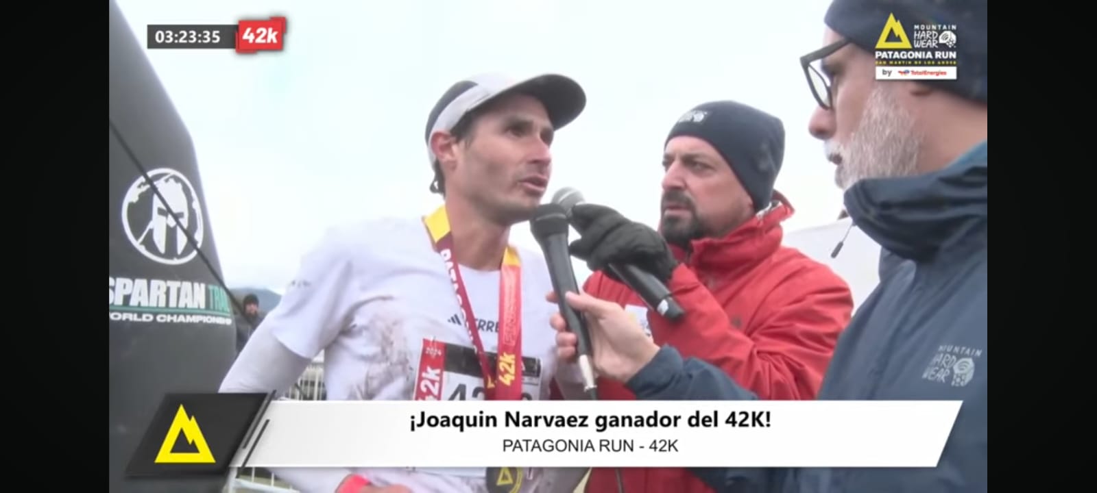 Patagonia Run: Joaquín Narváez gana los 42k