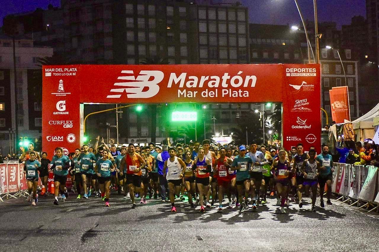 Maratón de Mar del Plata: Ulises Sanguinetti gana los 42k