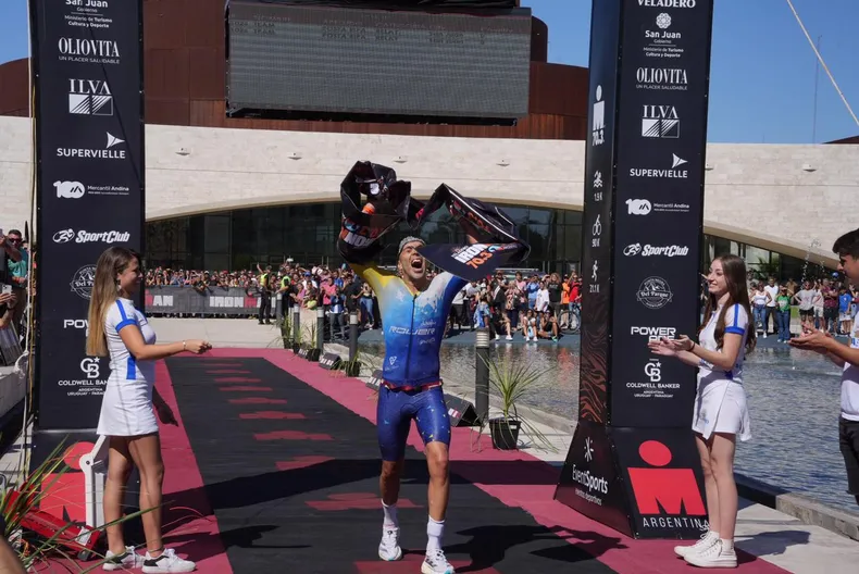 Ironman 70.3 San Juan: Iodice y Roccoboni se quedan con el triunfo