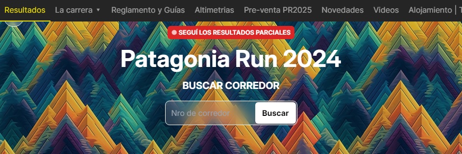 Patagonia Run 2024: Resultados y clasificación en vivo