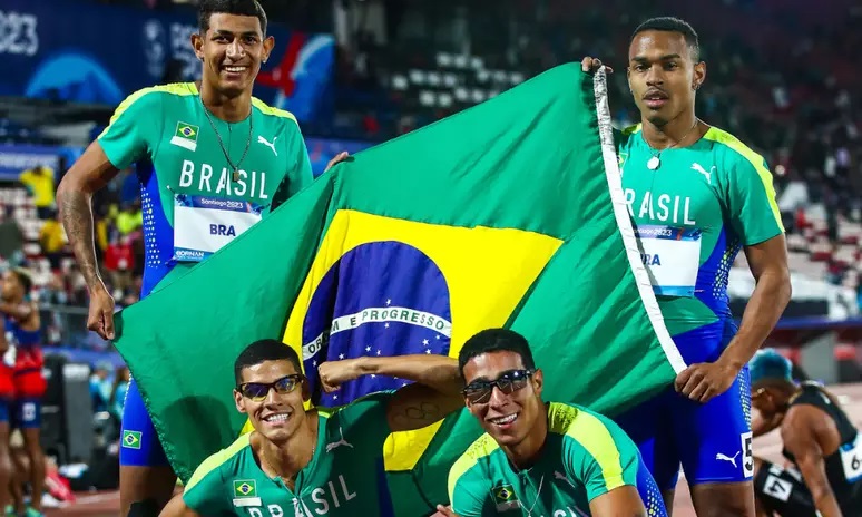 Brasil ganó la segunda ronda y se clasificó para el relevo 4×400 en París