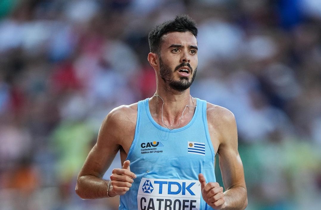 Santiago Catofre logra el récord de Uruguay en 5000 metros