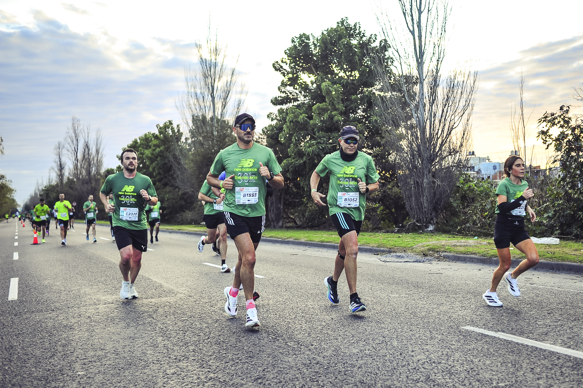 NB 30K: 3500 runners corrieron hasta el muro