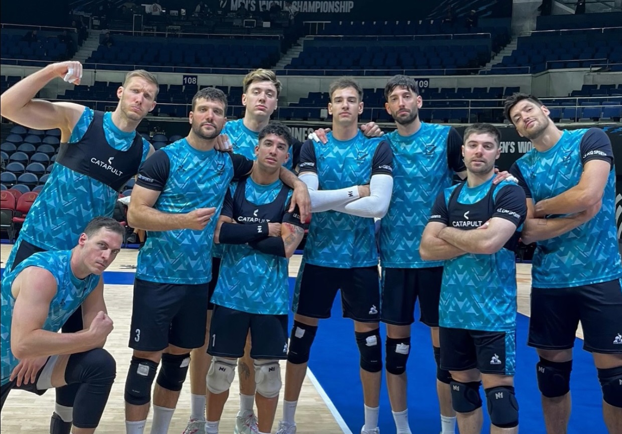Mundial de Vóley: Argentina ya tiene a los 14 jugadores