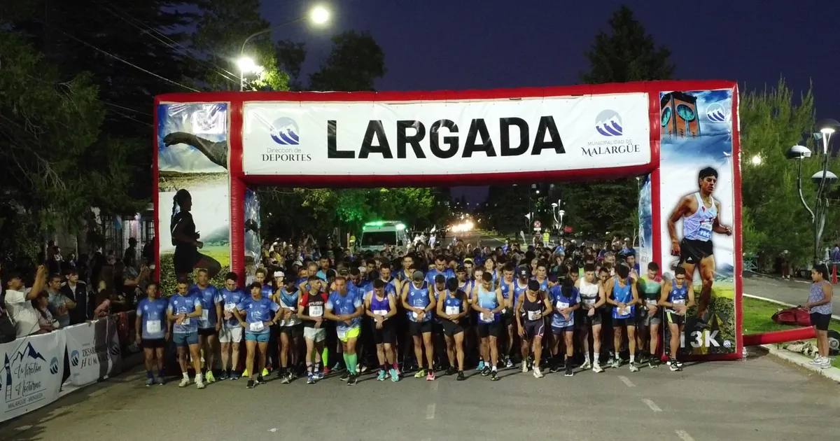 Maratón Nocturno Aniversario de Malargüe: Se corre el sábado