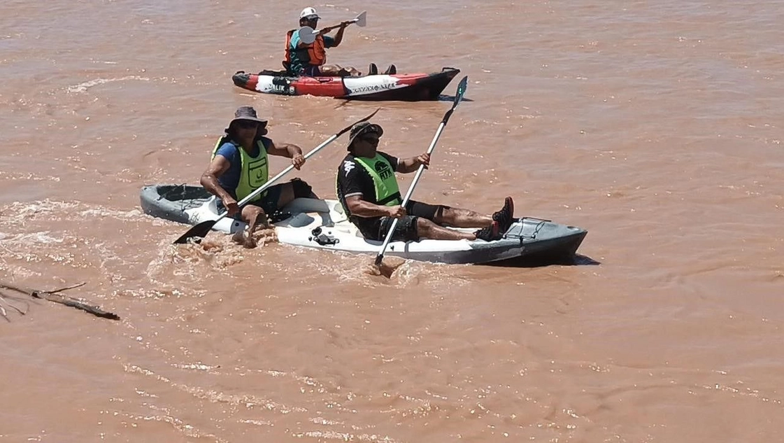 Kayak 2026: Arrancó la temporada en La Pampa