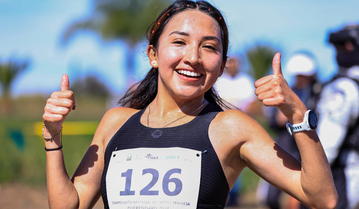 Adela Honorato, récord de México Sub 23 en medio maratón