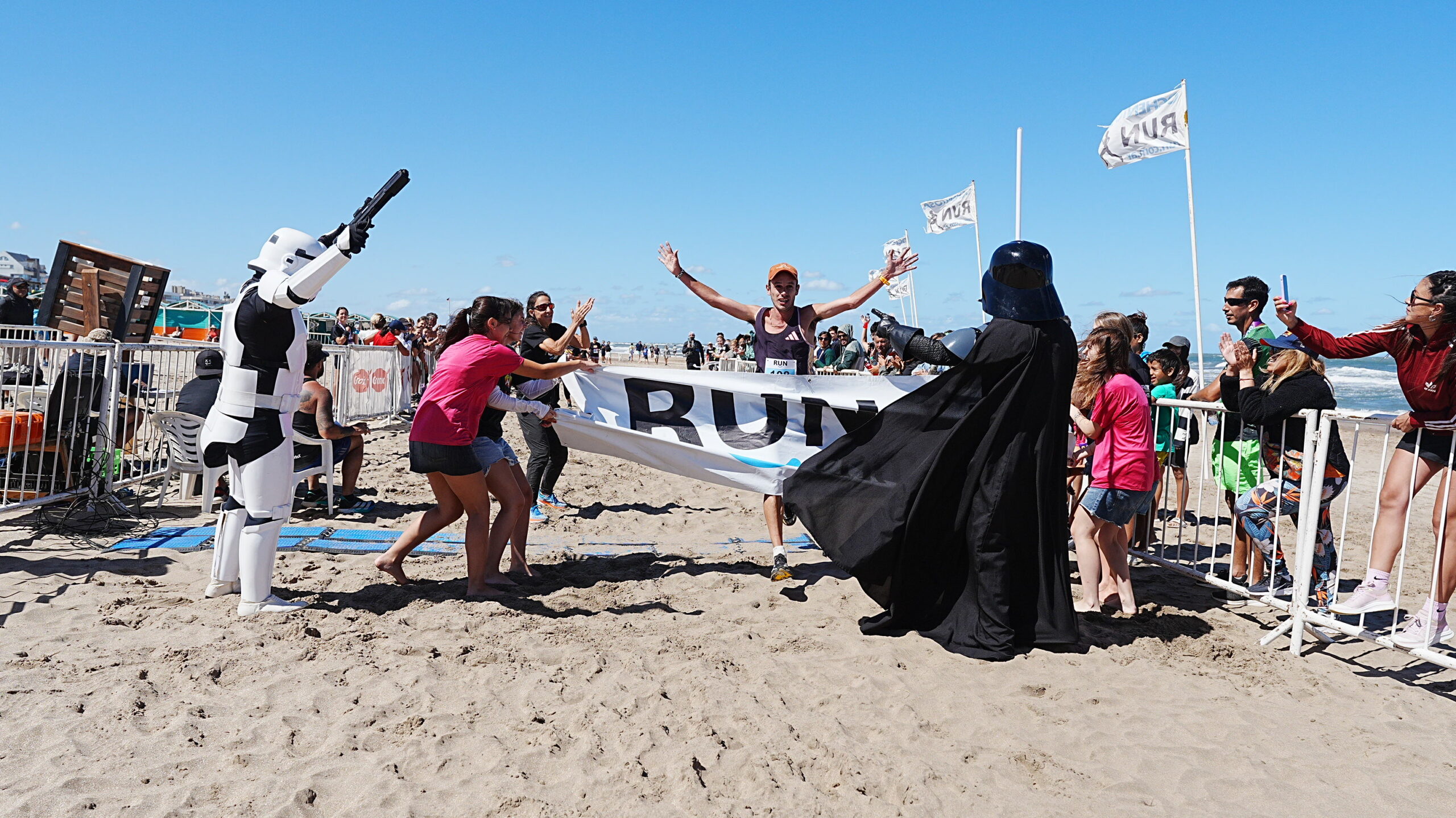 Ochentosa Run: Más de 2000 runners en Pinamar