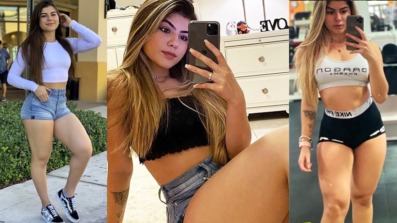 Thaissa Marvilla, la niña fit que brilló en culturismo y ahora en la página azul