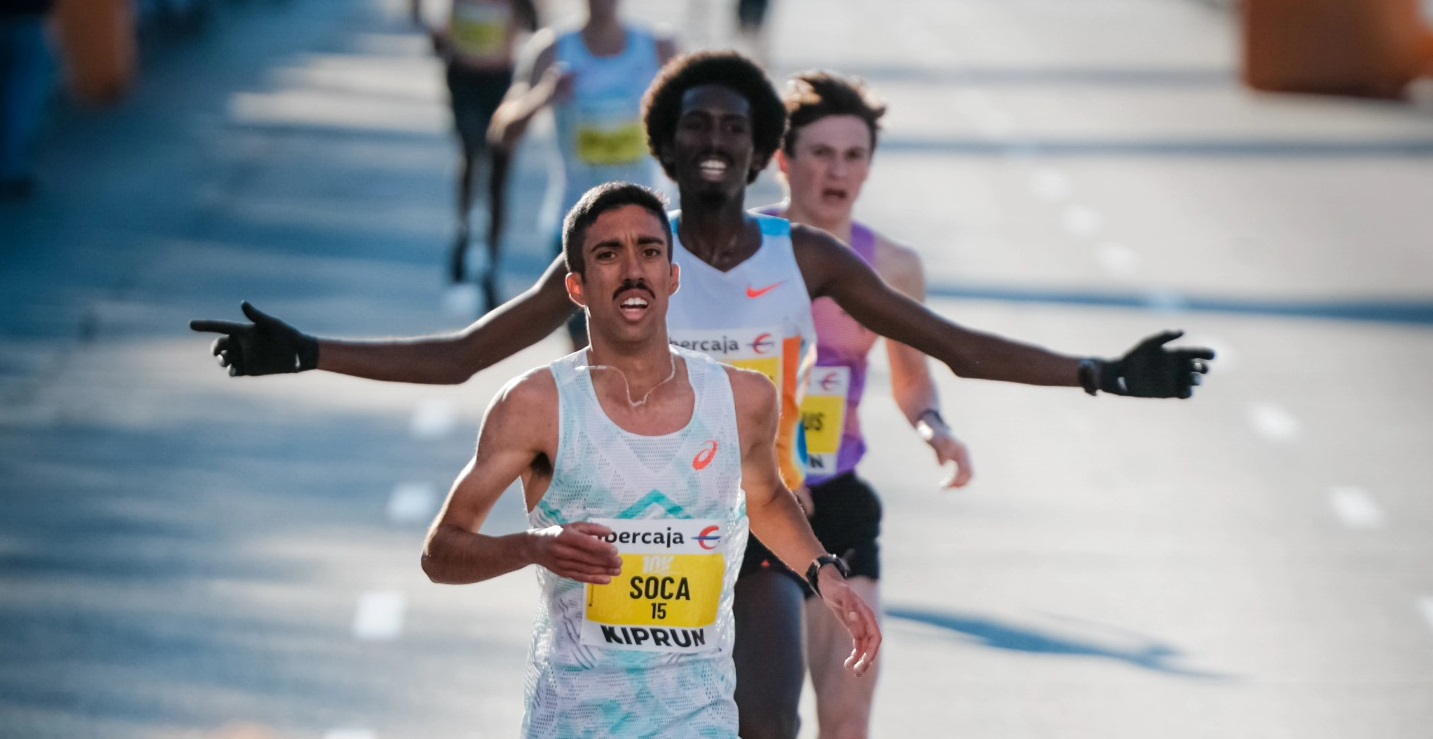10k Valencia: Valentín Soca hace historia