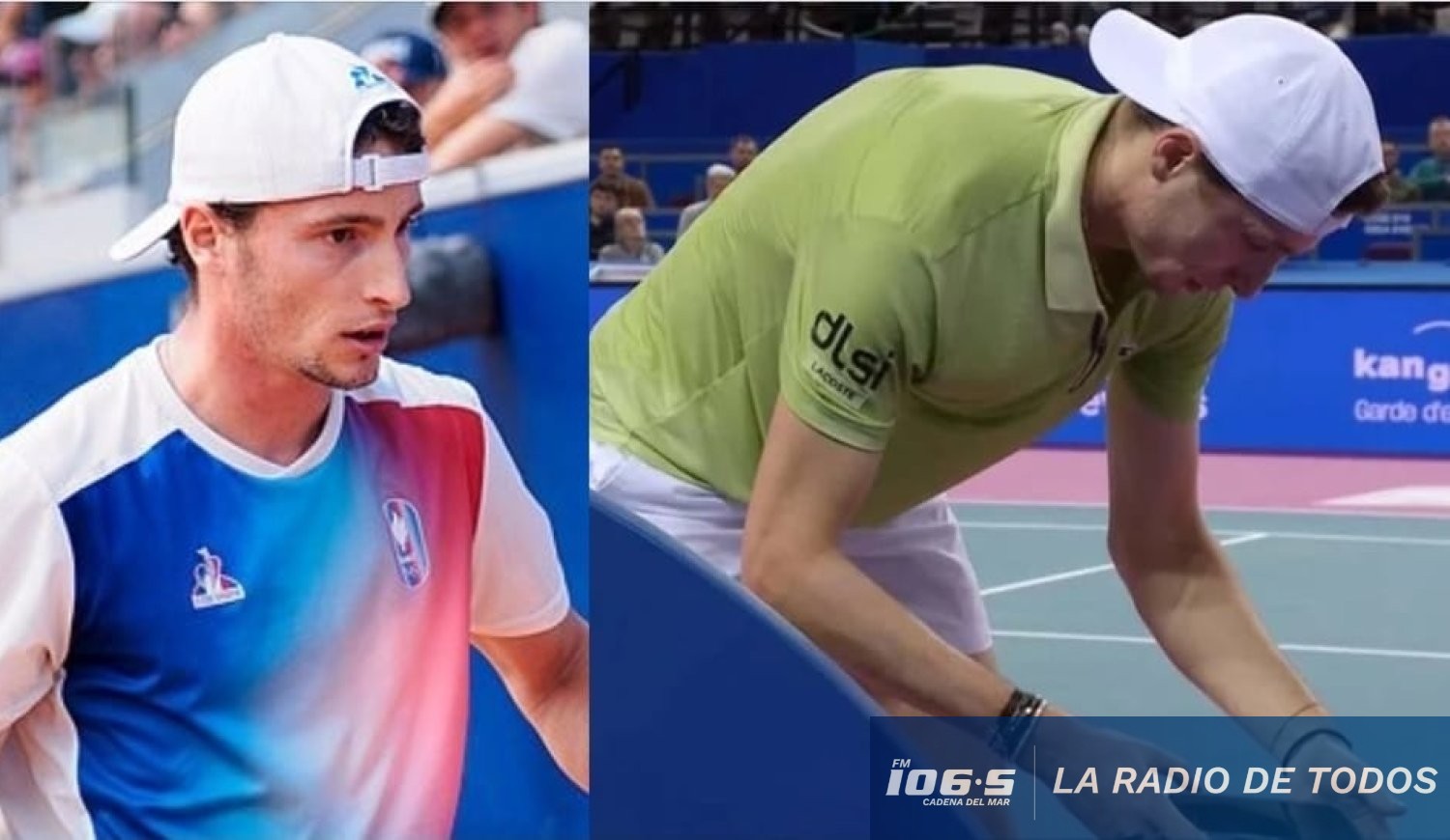 Tenis: sospechas por un jugador que miró su celular en pleno partido y no volvió a ganar un punto