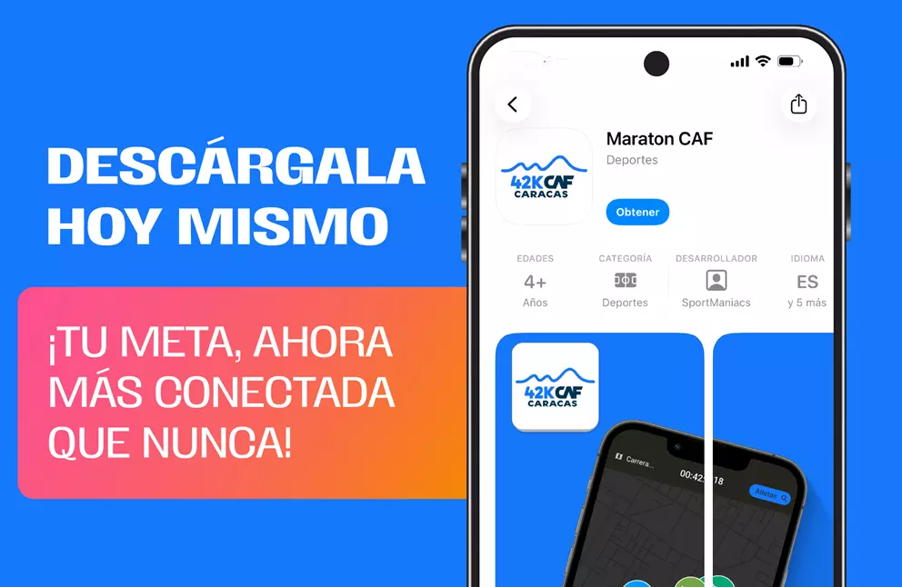 Maratón CAF: Track en tiempo real