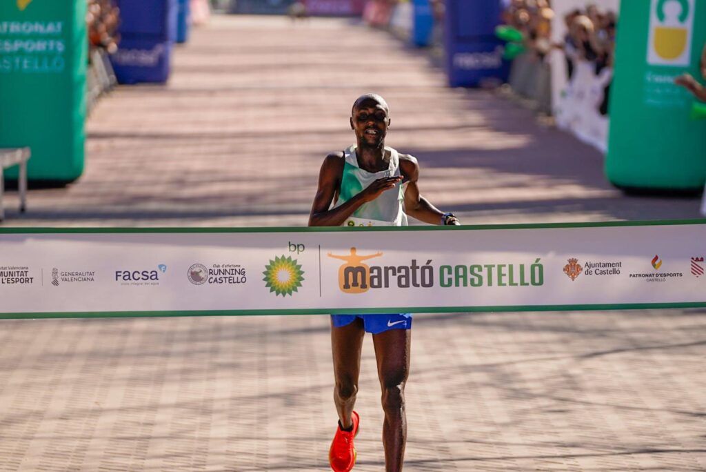 Los keniatas Kipngeno y Hariso, vencedores de la maratón de Castellón