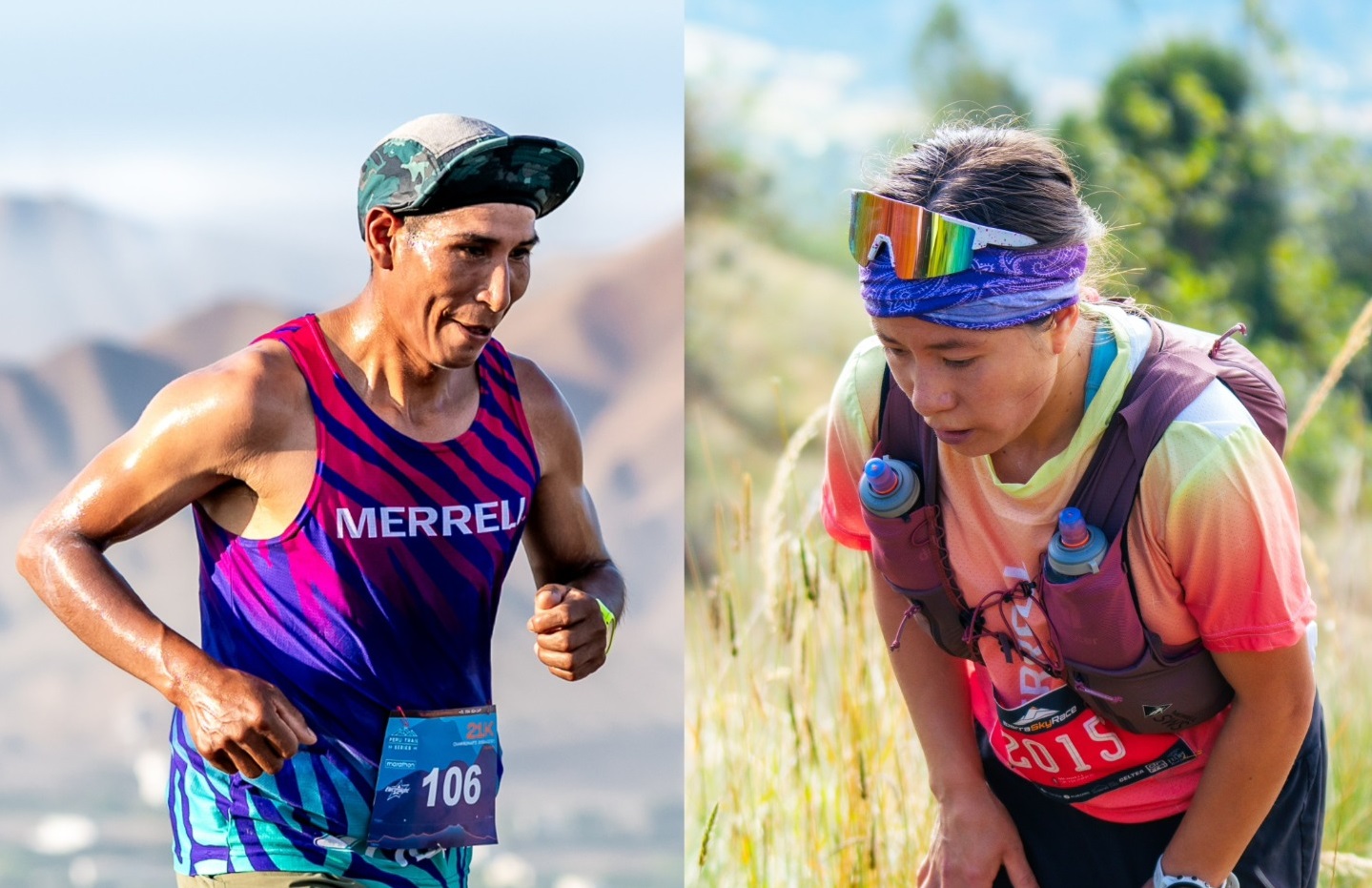 Dos atletas peruanos quieren dejar su huella en el Skyrunning