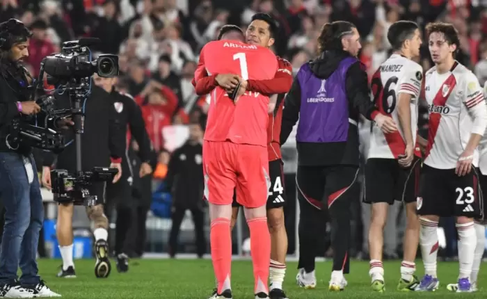 Enzo Pérez, a un paso de superar el récord de Franco Armani en la Copa Libertadores