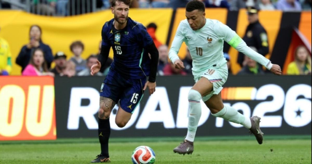 Francia derrotó con autoridad a Brasil y es candidato