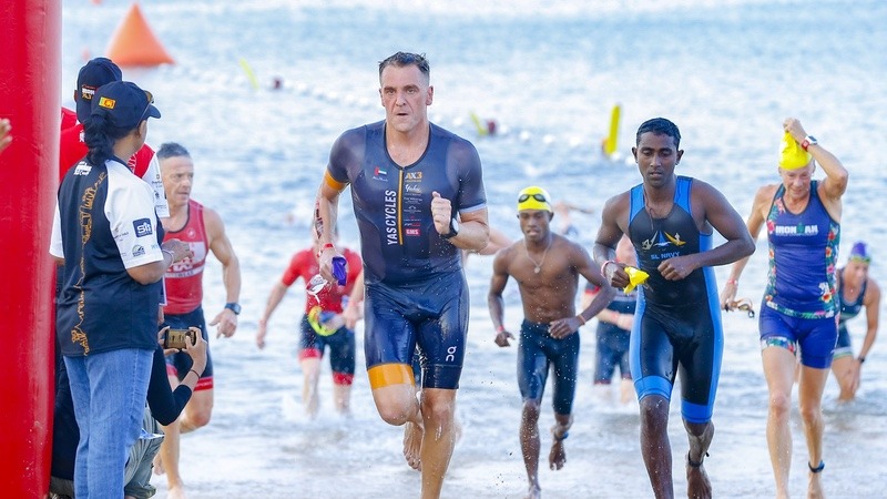 Ironman 70.3 Colombo suspende la natación por aparición de cocodrilos