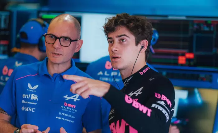 Franco Colapinto palpitó el GP de Japón: «Nuestro objetivo es seguir mejorando»