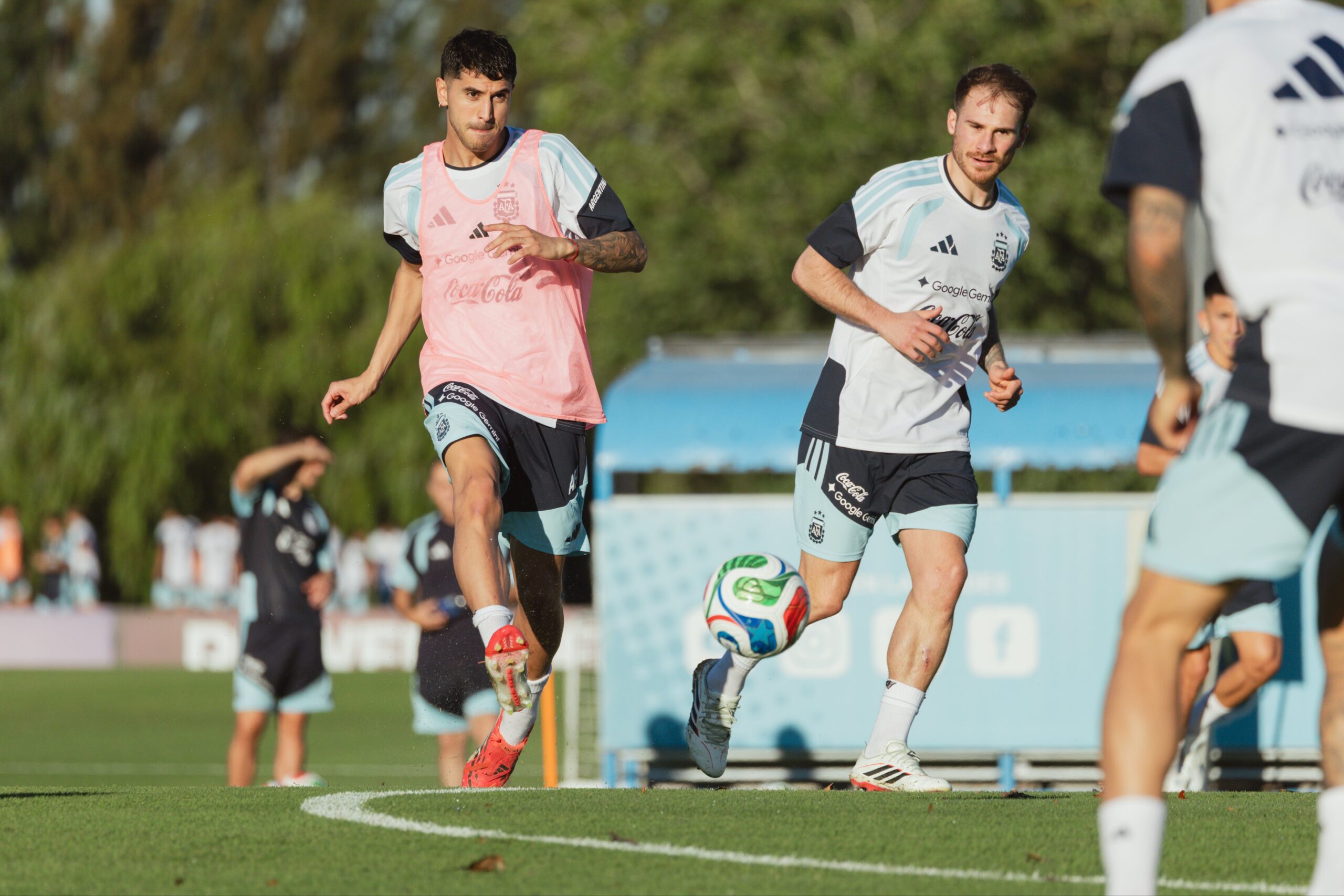 La Selección Argentina completó su primer entrenamiento pensando en Mauritania